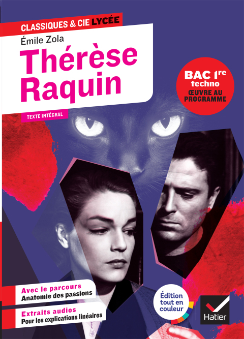 Cover image for book Thérèse Raquin&nbsp;(oeuvre au programme Bac 2027, 1re techno)