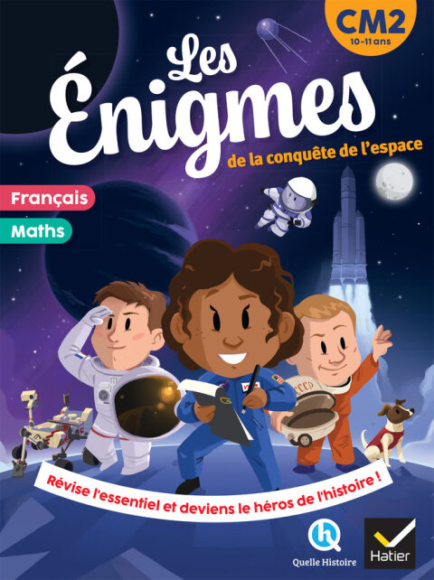 Cover image for book Les énigmes de la conquête de l'espace - CM2