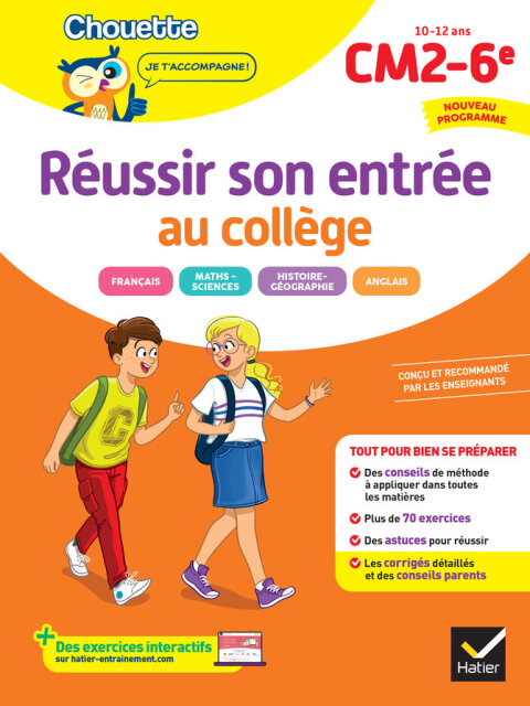 Cover image for book Chouette - Réussir son entrée au collège CM2/6e