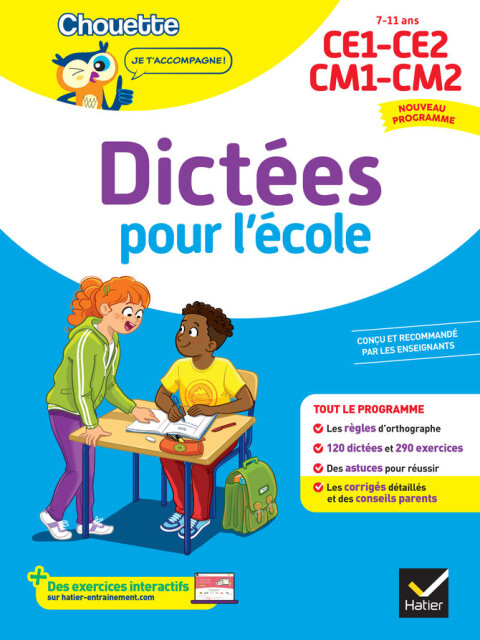 Cover image for book Chouette - Dictées pour l'école CE1/CE2/CM1/CM2