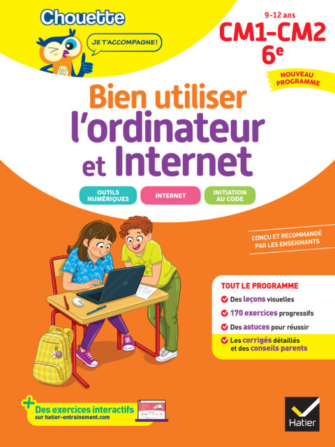 Cover image for book Chouette - Bien utiliser l'ordinateur et Internet CM1/CM2/6e