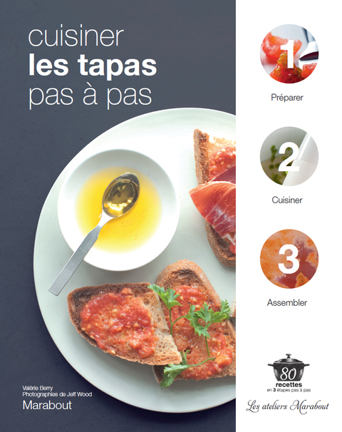Cover image for book Cuisiner les tapas en 3 étapes