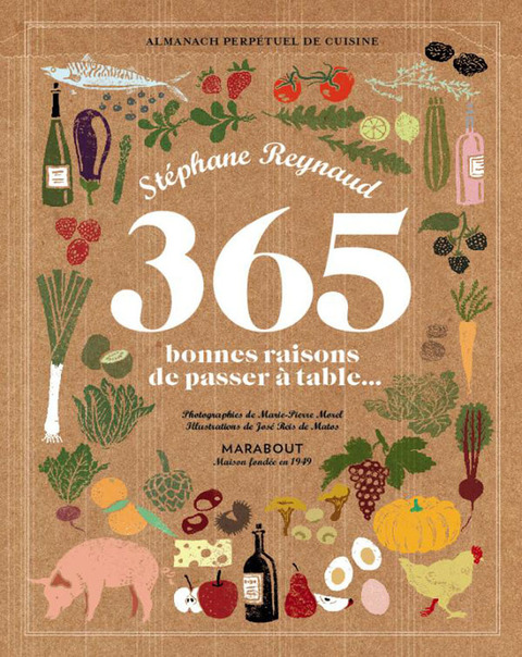 Cover image for book 365 bonnes raisons de passer à table
