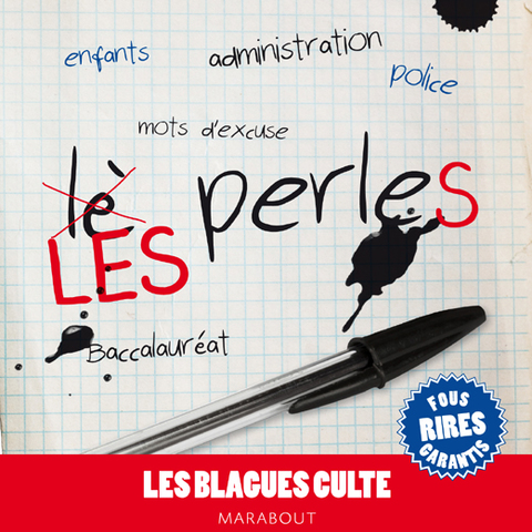 Cover image for book Blagues cultes spécial perles