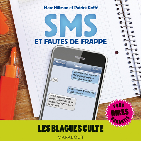 Cover image for book Blagues cultes, SMS et fautes de frappe