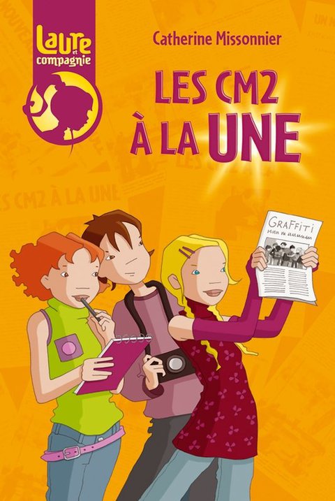 Cover image for book Enquête à l'école -  Les CM2 à la une