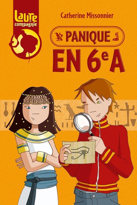 Cover image for book Panique en 6e A