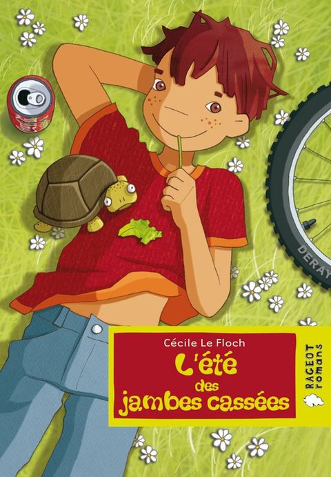Cover image for book L'été des jambes cassées