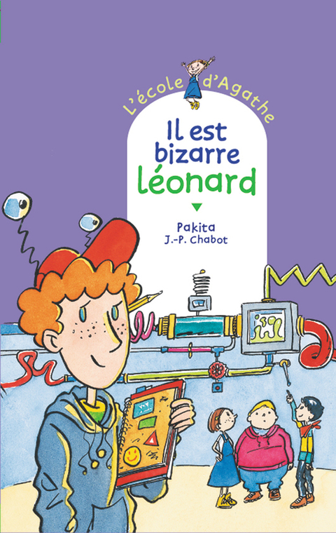 Cover image for book Il est bizarre, Léonard