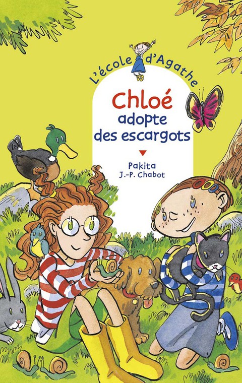 Cover image for book Chloé adopte des escargots