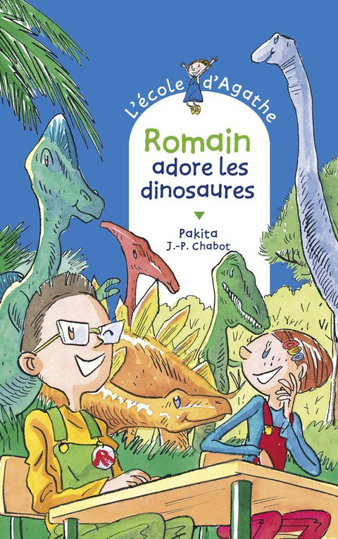 Cover image for book Romain adore les dinosaures