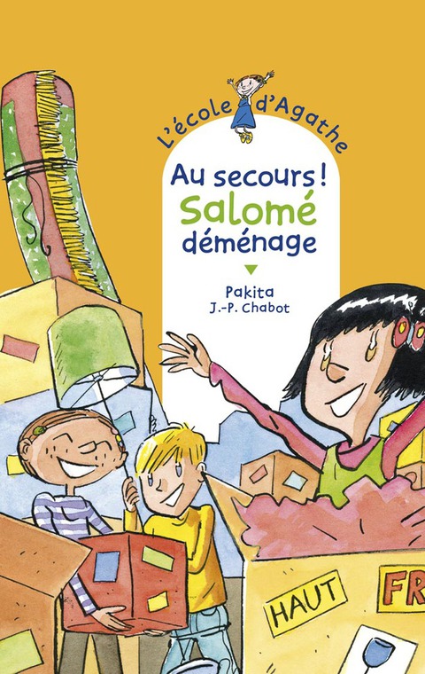 Cover image for book Au secours ! Salomé déménage
