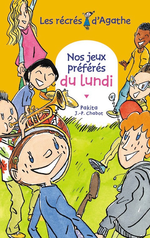 Cover image for book Nos jeux préférés du lundi (Les récrés d'Agathe)