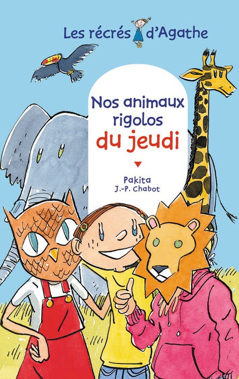 Cover image for book Nos animaux rigolos du jeudi (Les récrés d'Agathe)