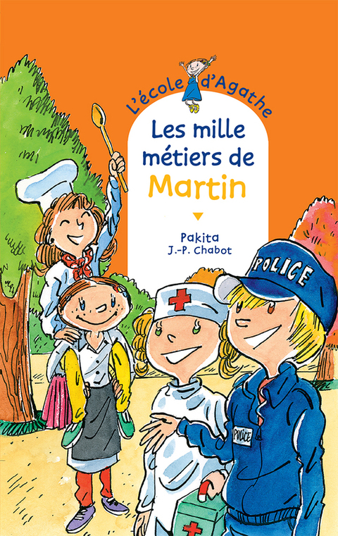 Cover image for book Les mille métiers de Martin
