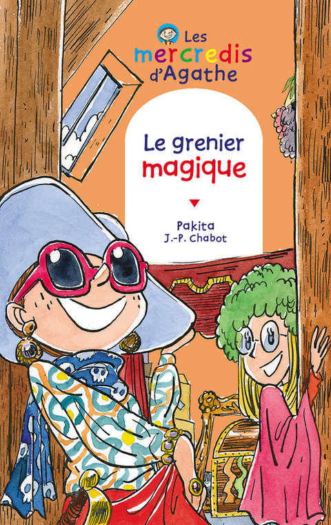 Cover image for book Le grenier magique (Les mercredis d'Agathe)