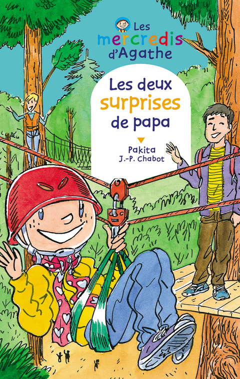 Cover image for book Les deux surprises de papa (Les mercredis d'Agathe)