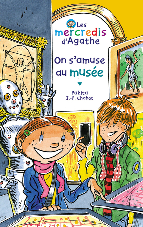 Cover image for book On s'amuse au musée (Les mercredis d'Agathe)