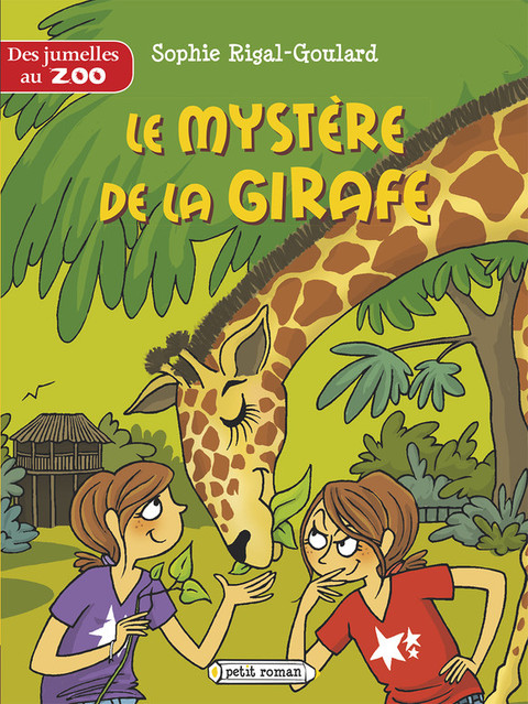 Cover image for book Des jumelles au zoo - Le mystère de la girafe