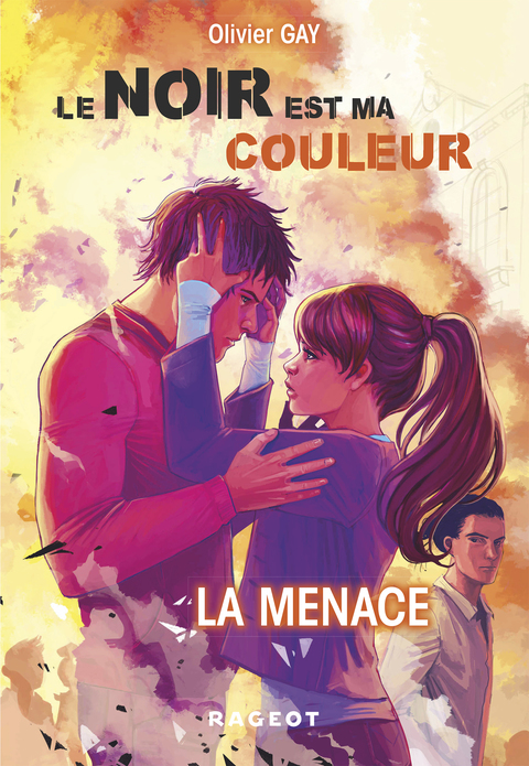 Cover image for book Le noir est ma couleur  - La menace