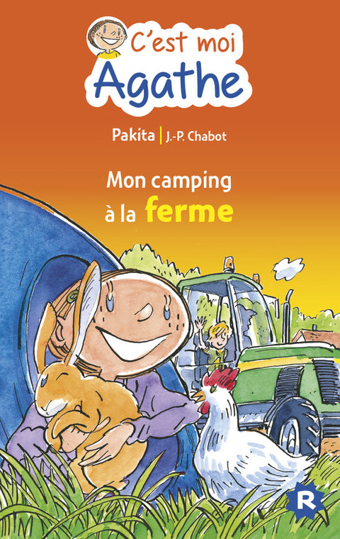 Cover image for book C'est moi Agathe - Mon camping à la ferme