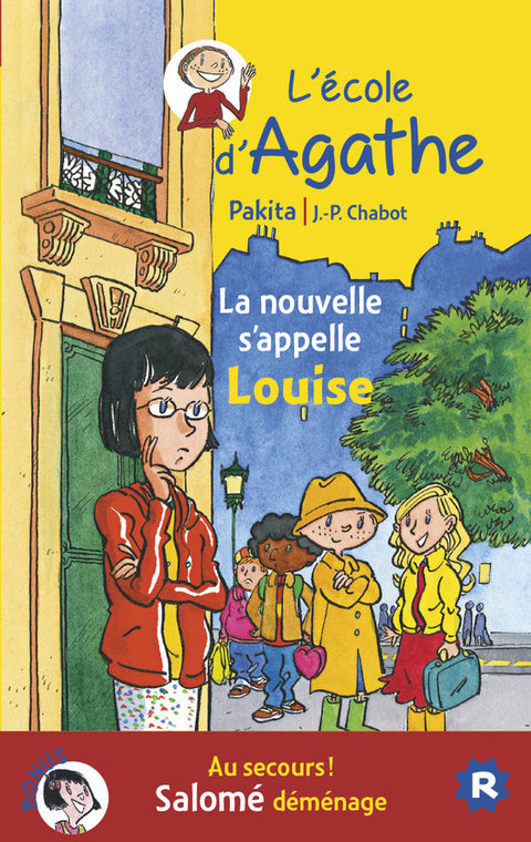 Cover image for book La nouvelle s'appelle Louise / Au secours Salomé déménage !