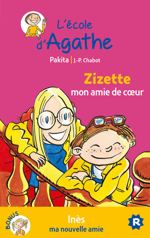 Cover image for book Zizette mon amie de coeur / Inès ma nouvelle amie