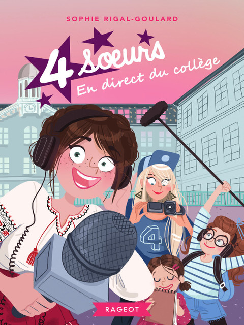 Cover image for book Quatre soeurs en direct du collège