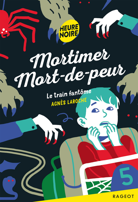 Cover image for book Mortimer Mort-de-peur  - Le train fantôme