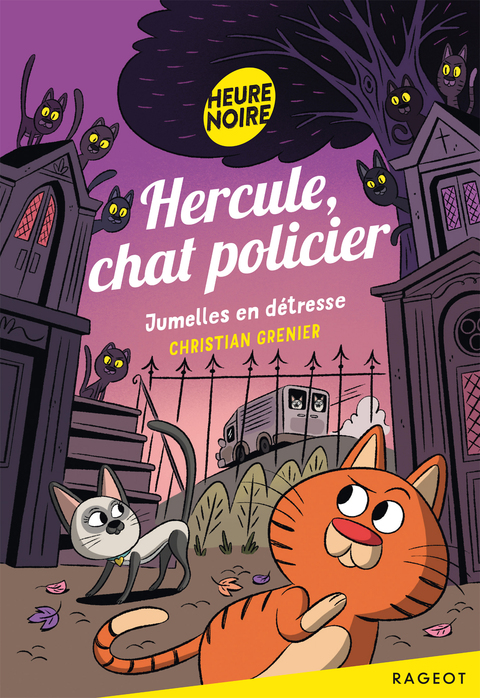 Cover image for book Hercule, chat policier - Jumelles en détresse