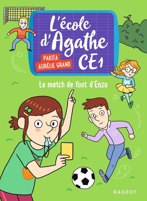 Cover image for book Le match de foot d'Enzo