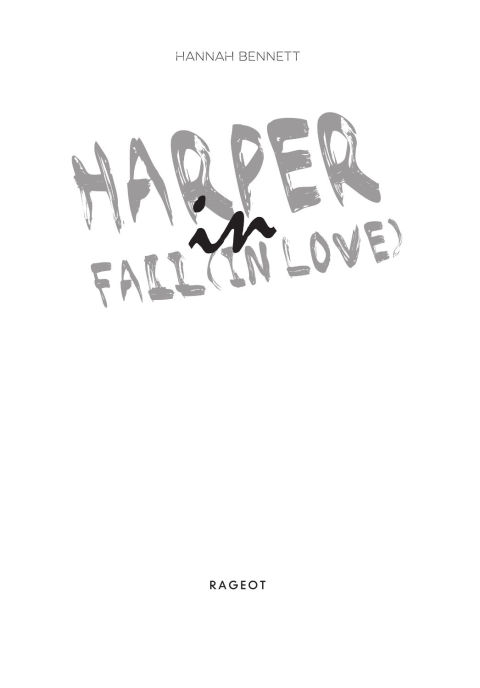 Cover image for book Harper in fall (in love)