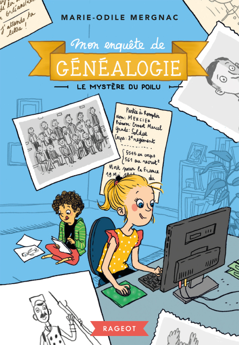 Cover image for book Mon enquête de généalogie - Le mystère du poilu