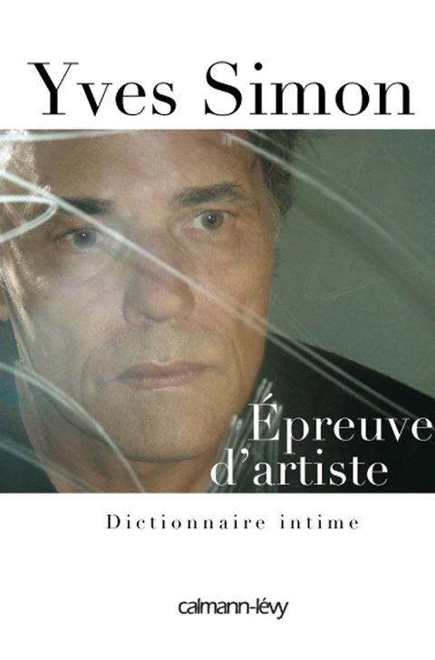 Cover image for book Épreuve d'artiste