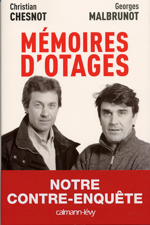 Cover image for book Mémoires d'otages
