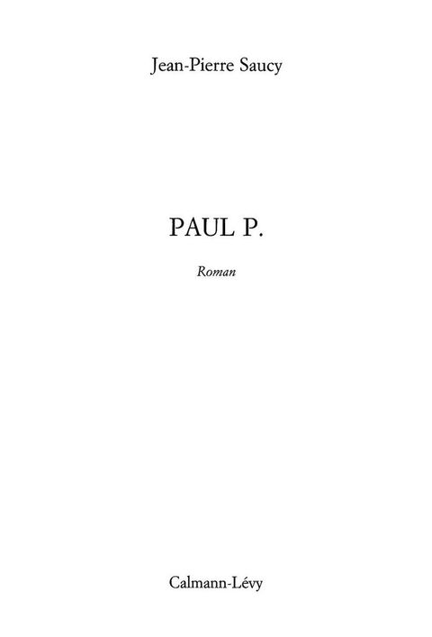 Cover image for book Paul P.