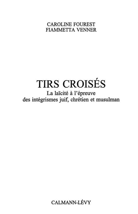 Cover image for book Tirs croisés