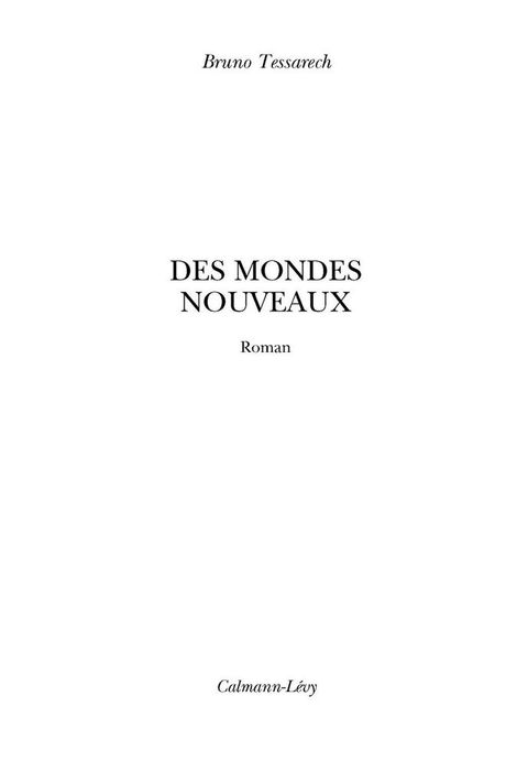 Cover image for book Des mondes nouveaux