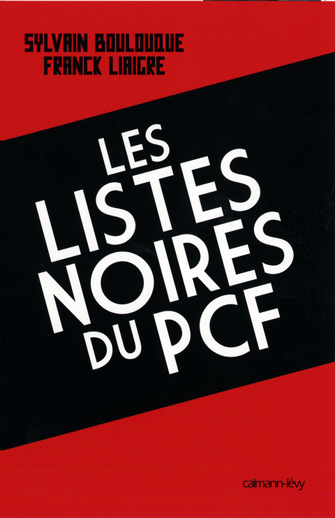 Cover image for book Les Listes noires du PCF