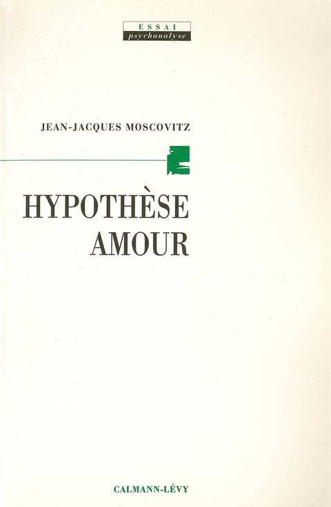Cover image for book Hypothèse amour