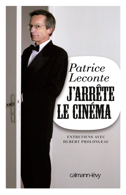 Cover image for book J'arrête le cinéma