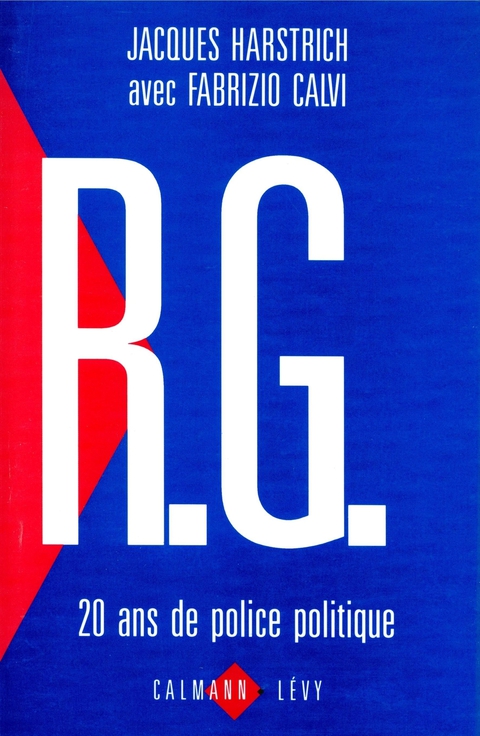Cover image for book R.G. 20 ans de police politique