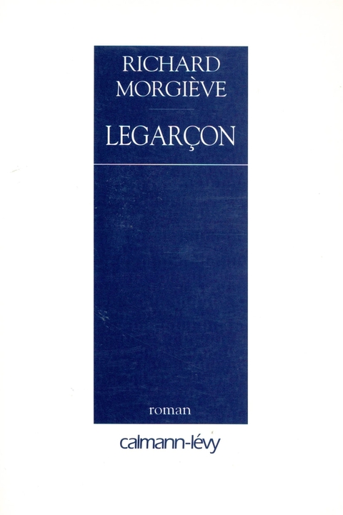 Cover image for book LeGarçon