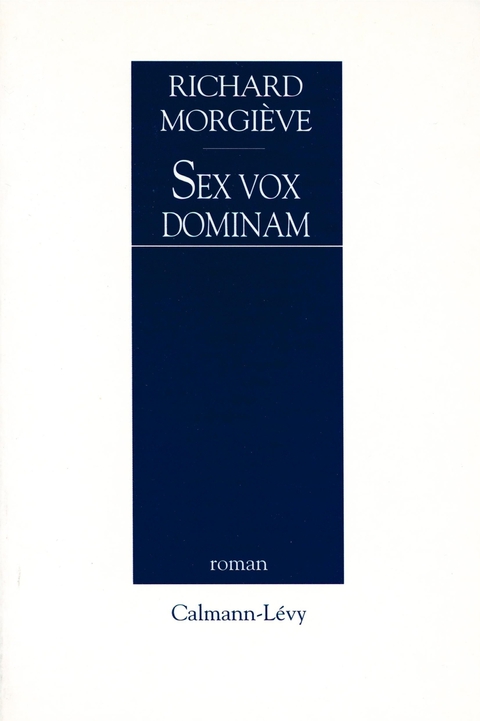 Cover image for book Sex vox dominam