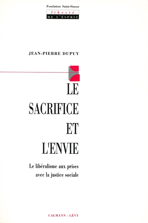 Cover image for book Le Sacrifice et l'envie