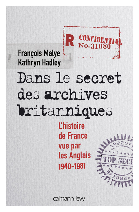Cover image for book Dans le secret des archives britanniques