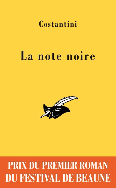 Cover image for book La note noire - Prix du premier roman du festival de Beaune 2009