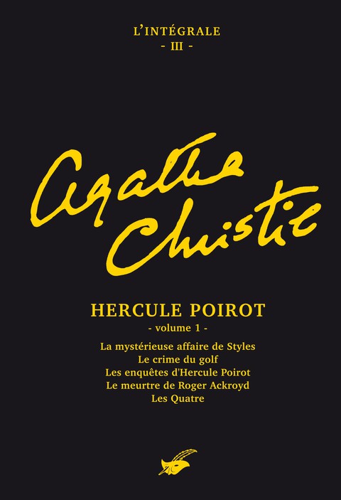Cover image for book Intégrale Hercule Poirot (premier volume)