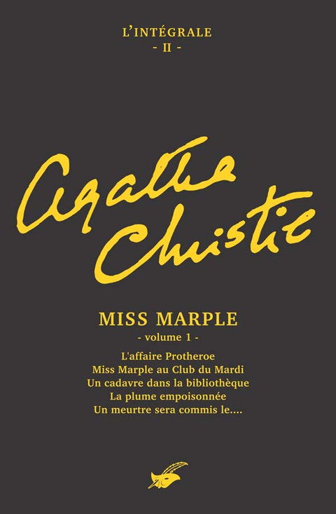 Cover image for book Intégrale Miss Marple (premier volume)