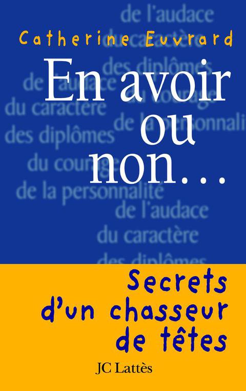 Cover image for book En avoir ou non